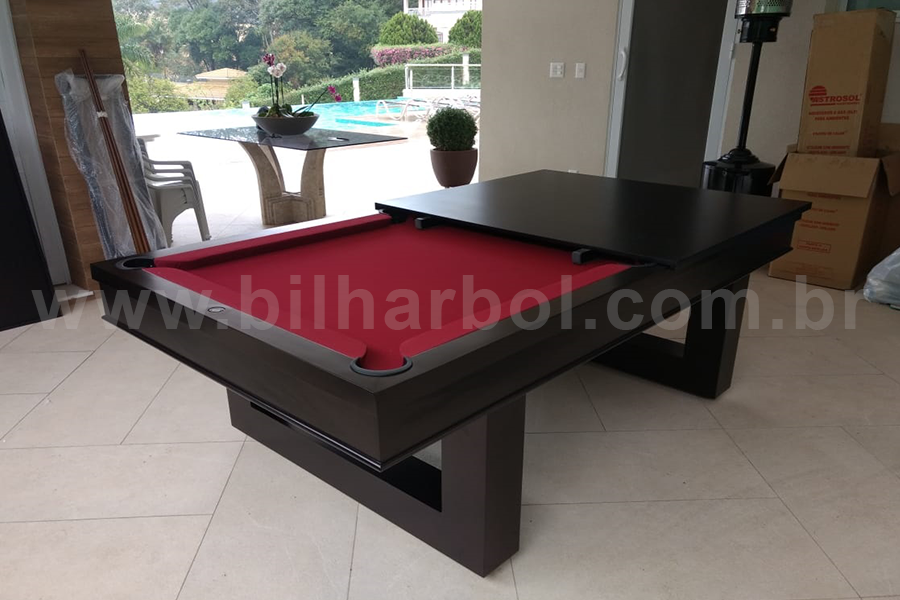 MESA DE SINUCA & JANTAR – SNOOKER BOENG