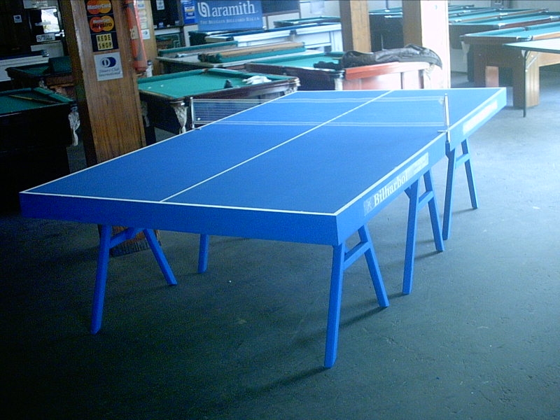Mesa ping pong e mesa sinuca